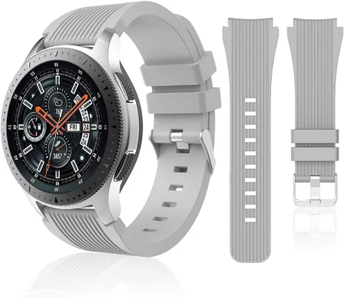 Miniatura 9 de HSWAI Compatible con Samsung Galaxy Watch de 1.81 pulgadas, Gear S3 Frontier, bandas de reloj clásicas/Galaxy Watch 3 bandas de 1.772 pulgadas