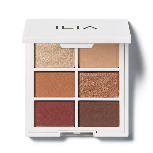 ILIA - La paleta de sombras de ojos necesaria | Sin talco, acabados mate, satinado + metálico altamente pigmentados + acabados mezclables | Libre de