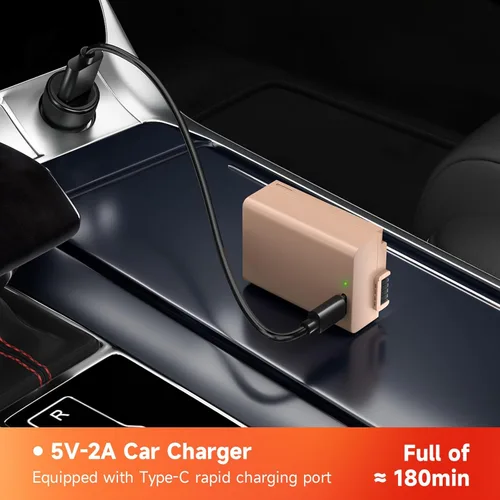 Miniatura 5 de Batería EN-EL25 EN-EL25A de 2100 mAh paquete de 2 y cable de carga rápida USB-C, perfectamente compatible con cámara Nikon Z50 Z30 Z50ii ZFC