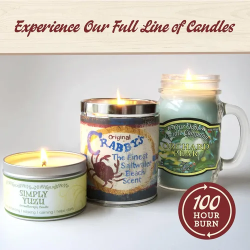 Miniatura 6 de Smell My Nuts - Vela perfumada en tarro de 13 onzas por Our Own Candle Company – Paquete de 3