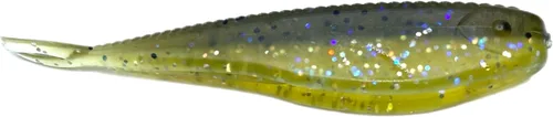 Miniatura 26 de Phat Pak Baits - Micro Drunkin Shad Tiny Fluke Style LiveScope FFS Soft Jerkbait 2.5" 30ct Soft Plastic BFS Bass Fishing Lure Yellow Perch