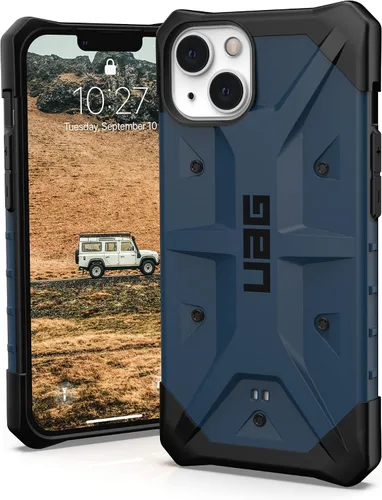 URBAN ARMOR GEAR UAG - Funda protectora diseñada para iPhone 13, color azul, resistente, ligera, delgada, a prueba de golpes, [pantalla de 6.1