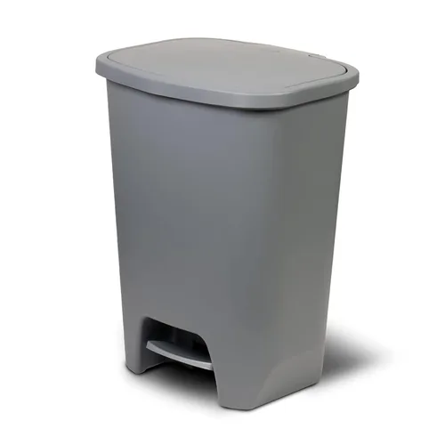 Miniatura 9 de Glad Bote de basura de 20 galones con protección contra olores Clorox Cubo de basura de plástico para cocina Manos libres con pedal de pie