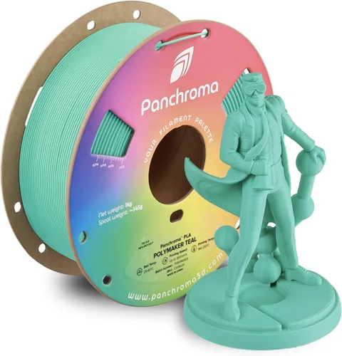 Miniatura 54 de Polymaker Panchroma Filamento de impresora 3D PLA negro, 0.069 in, carrete de 2.2 libras, fácil de imprimir, impresión de alta velocidad, sin