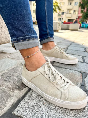 Miniatura 3 de Made by Nami Surfer Anklet with Snap Hook Clasp Waterproof & Adjustable Thin String Ankle Bracelets for Women and Men Handmade Jewelry for Beach and