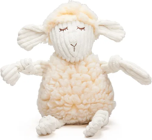 Miniatura 17 de HuggleHounds Knottie Juguete de Peluche para Perros - Juguete de Animal de Peluche para Perros, Juguetes para Cachorros, Juguete Chirriante