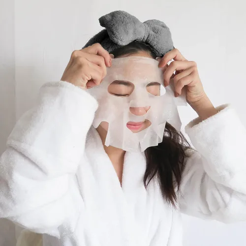 Miniatura 7 de 6 diademas de spa, muñequeras para lavar la cara, muñequeras para lavar la cara, muñequeras para el cabello, para mujeres y niñas, maquillaje