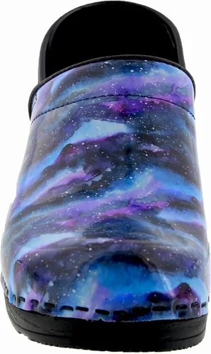 Miniatura 4 de BJORK Swedish Comfort - Zuecos de cuero para mujer, con estampado profesional