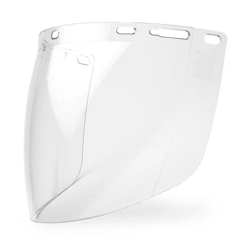 Delta Plus WELFS16PC Fs-16 protectores faciales de policarbonato asférico moldeado, 16 pulgadas de alto, 0.078 pulgadas de ancho, 8 pulgadas de