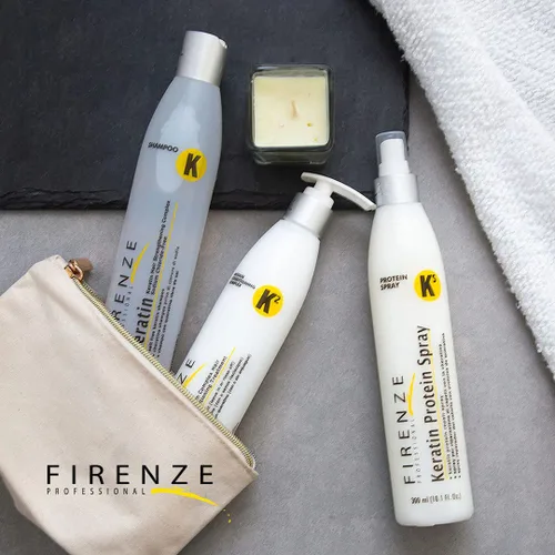 Miniatura 5 de Firenze Professional Paquete de cuidado de queratina – Champú complejo de queratina de 10.1 fl oz (10.1 fl oz) y paquete de acondicionamiento