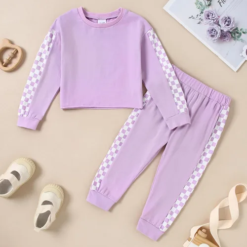 Miniatura 3 de SANMIO Conjunto de ropa para niña pequeña, camisa de manga con volantes, pantalón floral con diadema, 3 piezas, conjunto de ropa para bebé niña 1-5T