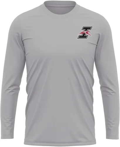 Miniatura 193 de Camisa deportiva de manga larga oficial de la NCAA Collegiate para hombre, con logotipo en el pecho izquierdo, colección Athletic Heather