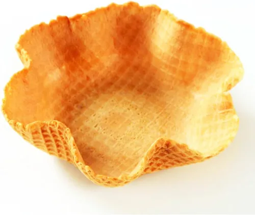 Miniatura 3 de Tosnail Paquete de 8 cuencos para tacos, sartén para tortilla de 6.5 pulgadas, molde de tarta estriado antiadherente, para ensalada para hornear