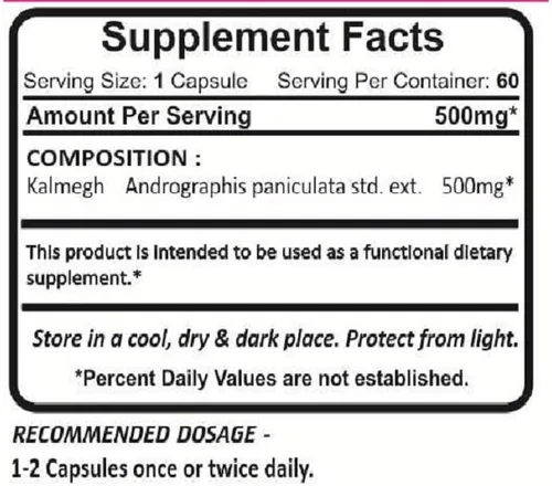Miniatura 3 de Planet Ayurveda Echinacea, 500mg Cápsulas Vegetales - 2 Botellas