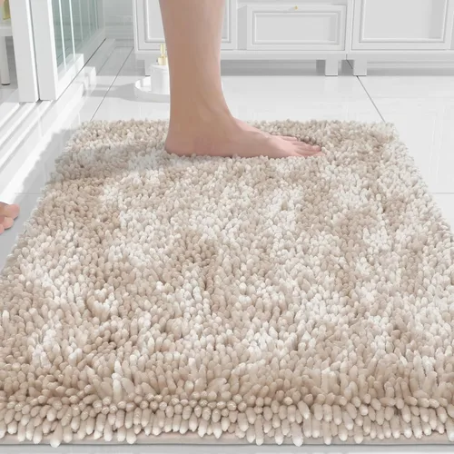 Miniatura 66 de Yimobra - Alfombra grande para baño antideslizante de 36x24 pulgadas, extra gruesa y suave, absorbente de felpilla, alfombras de baño lavables a
