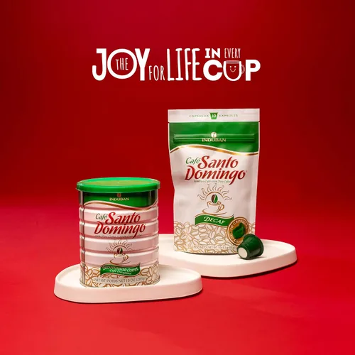 Miniatura 9 de Café Santo Domingo Descafeinado, lata de 10 onzas, café molido, tostado medio, producto de la República Dominicana (paquete de 2)