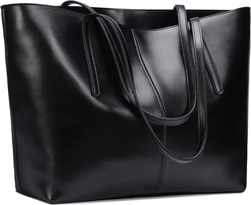 Miniatura 2 de Covelin Bolso de mano para mujer de piel auténtica Bolso de hombro suave caliente
