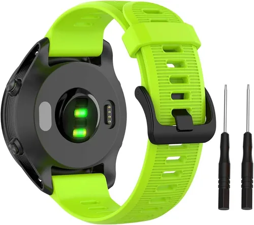 Miniatura 16 de ISABAKE Correa de reloj para Garmin Forerunner 935/945/955/965/745, pulsera de repuesto de silicona de 0.866 in para Fenix 5 Plus/Fenix 6