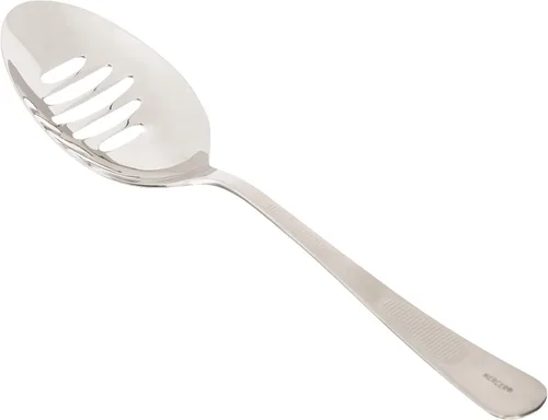 Miniatura 8 de Mercer Culinary Cuchara pequeña para saltear de acero inoxidable 18-8 con boquilla, 0.4 onzas, plata