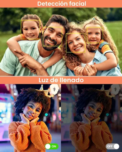Miniatura 7 de Cámara digital, la última cámara digital FHD 1080P para adolescentes con tarjeta SD, cámaras antisacudidas y disparos, cámaras portátiles con zoom