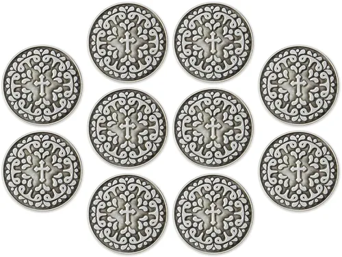 All Things Are Possible - Moneda de expresión de amor, paquete a granel de 10 regalos de agradecimiento para policías y militares, ficha de recuerdo
