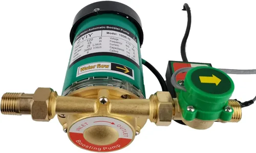 Miniatura 2 de Bomba de presión de agua de 120 W para el hogar, 115 VAC, 396 GPH, bomba automática de refuerzo para el hogar de 21.7 PSI, 3/4 pulgadas 25 L/min