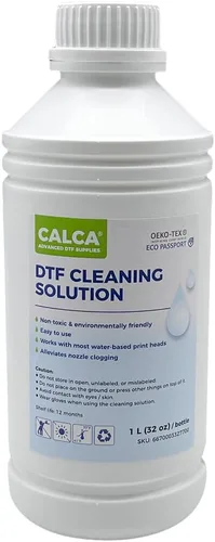 Soluciones de limpieza para tinta DTF 1L Compatible Eco Solvente Solución de Limpieza Stock de EE. UU