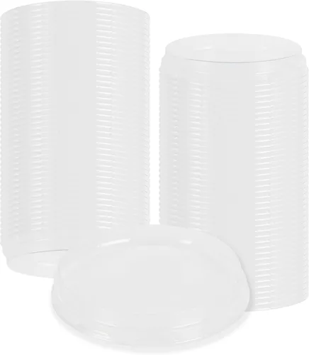 Miniatura 21 de Restaurantware Ramekins desechables de 4 onzas, 100 vasos desechables redondos de crema brulee, aptos para horno para magdalenas y magdalenas, tazas