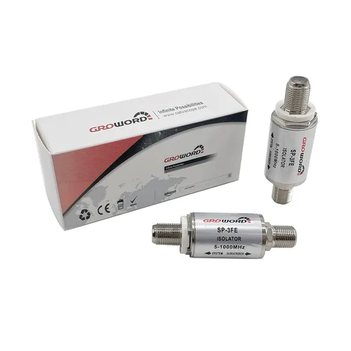 Miniatura 8 de SP-3FE Aislador de bucle de tierra, 2 piezas de hum/zumbido/eliminador de ruido, transformador de aislamiento para aplicaciones de TV por cable