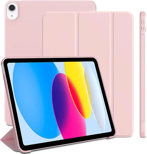 Miniatura 11 de ProtUTab Funda para iPad de 10ª generación, funda de activación y suspensión automática para iPad de 10ª generación, funda delgada con soporte