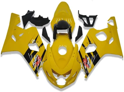 Miniatura 12 de Carenado completo de plástico blanco brillante para Suzuki 2004 2005 GSXR 600 750 inyección ABS nuevo Aftermarket Kit Kit de carrocería 04 05 10