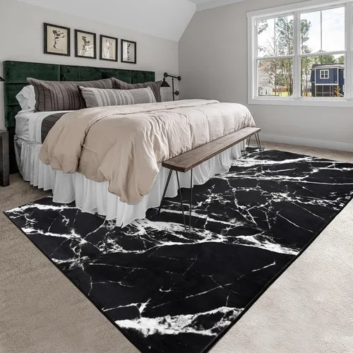 Miniatura 6 de Asrug Alfombra de pasillo de 2 x 7, lavable para pasillos, antideslizante, cocina, baño, lavandería, alfombra de pasillo vintage, alfombra suave