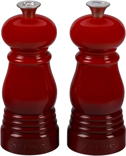 Miniatura 11 de Le Creuset Petite Juego de Molinillo de Sal y Pimienta, 5" x 2" cada uno, Blanco