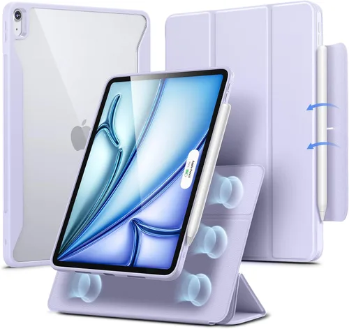Miniatura 14 de ESR Funda para iPad Air de 11 pulgadas M3/M2 (2025/2024), Funda para iPad Air de 5ª/4ª generación (2022/2020) de 10.9 pulgadas con soporte