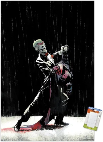 Miniatura 9 de DC Comics Joker - Póster de pared Dancing In The Dark de 34 pulgadas de largo x 22.4 pulgadas de ancho, versión premium sin marco