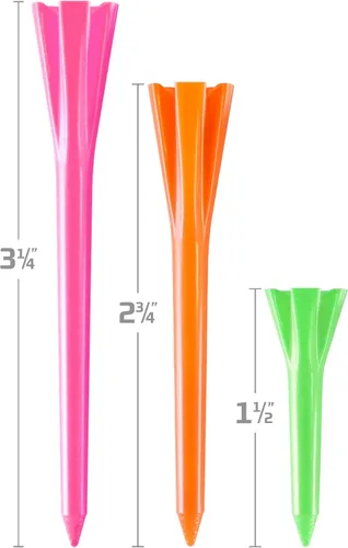 Miniatura 2 de Izzo Plastic Golf Tees (100 Pack)