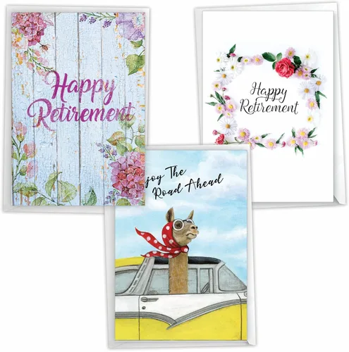 Miniatura 11 de NobleWorks As you retire - 3 divertidas tarjetas de felicitación de jubilación con sobre - Celebrando un nuevo capítulo en la vida C6875RTG-C3x1