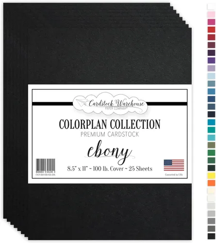 Miniatura 14 de Cardstock Warehouse Colorplan Amatista púrpura – 8.5 x 11 pulgadas – 100 libras / 9.52 oz/m² de papel de cartulina mate premium – 25 hojas