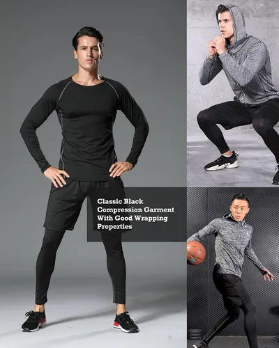 Miniatura 3 de BOOMCOOL 5PCS Gym Clothes for Men Workout Sets