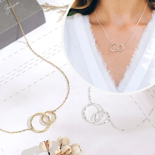 Miniatura 2 de HOPE LOVE SHINE Sympathy Gift for Loss of Loved One - Remembrance, Bereavement, Memorial Necklace, Jewelry 16+2", 14k Gold Plated Sterling Silver