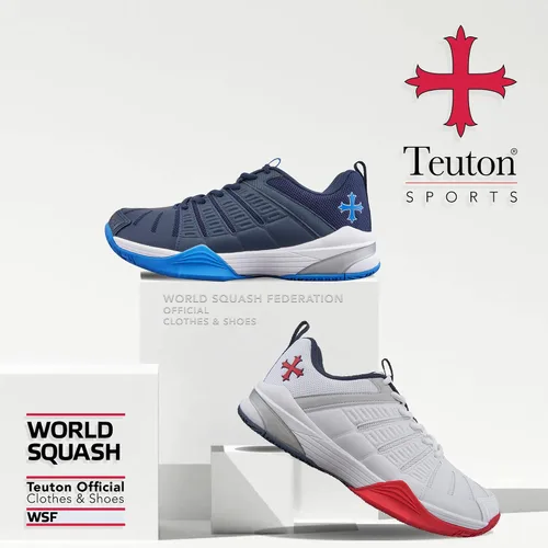 Miniatura 5 de Teuton, AC1 Tenis para todo tipo de canchas, squash, tenis, balonmano, pádel, voleibol, pickleball, zapatos