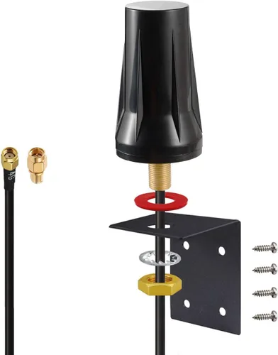 Miniatura 5 de Antena de cámara celular 4G LTE con cable más grueso de baja pérdida de 10 pies para Spypoint Flex Link Micro EVO Stealth Cam Tactacam Reveal X PRO