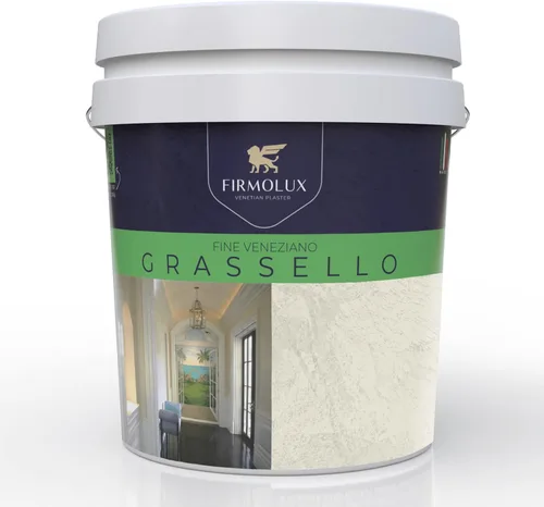 Miniatura 25 de Grassello Auténtico Yeso veneciano Yeso pulido brillante Hecho en Italia a partir de lima y mármol Colores claros (5) Color: BMAF310 Sutil