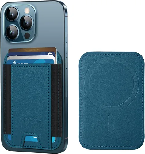 Miniatura 13 de para cartera MagSafe, cartera magnética más fuerte para iPhone 17/16/15/14/13/12 Series, soporte para 7 tarjetas, carteras magnéticas para teléfono