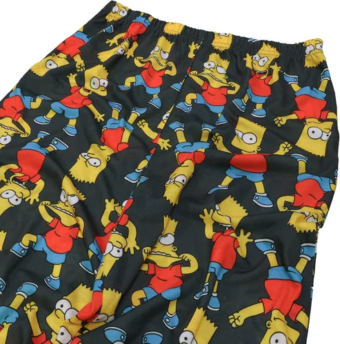 Miniatura 5 de Simpsons Boys' 2-Piece Loose-fit Pajamas Set
