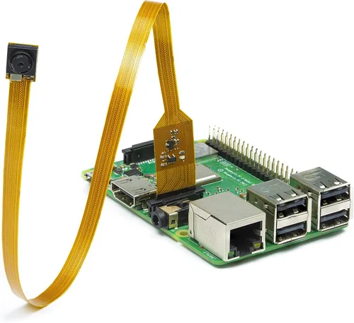 Miniatura 2 de Arducam 1/4 pulgadas 5 megapíxeles sensor mini cámara módulo con cable flexible para Raspberry Pi 4B, 3B+, 2B