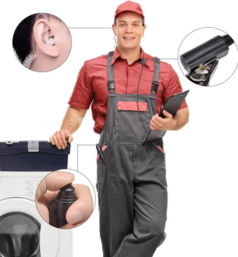 Miniatura 5 de Auriculares Walkie-Talkie, tres cables de tubo acústico con PTT para radio bidireccional Motorola XPR6350 XPR6550 XPR7550 APX 4000 6000 7000 HT