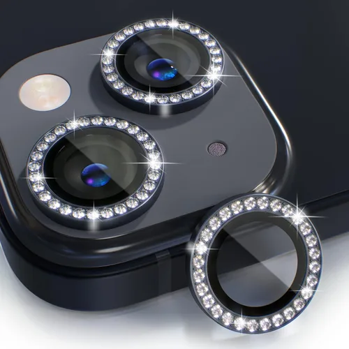Miniatura 14 de Choiche Compatible para iPhone 15/iPhone 15 Plus Protector de Lente de Cámara Brillante, Vidrio Templado 9H Cubierta de Cámara Protector de Pantalla