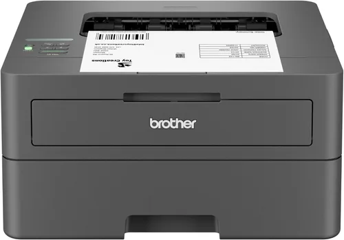 Impresora láser monocromática compacta inalámbrica Brother HL-L2405W con impresión móvil, salida en blanco y negro | Incluye prueba de suscripción