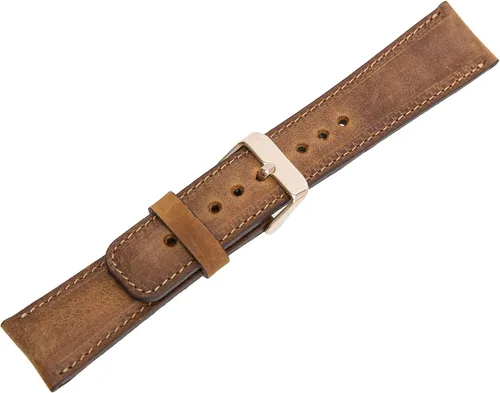 Tivole - Correa de reloj de cuero de alta calidad hecha a mano compatible con Samsung Galaxy Watch 1.811 in/Gear S3 Frontier/Gear S3
